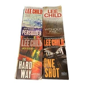 4 Jack Reacher Novels by Lee Child